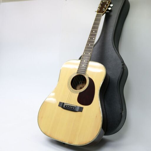334) Morris モーリス W-30 アコースティックギター アコギ ハードケース付き 日本製