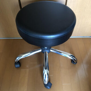 【ネット決済】椅子 スツール ブラック