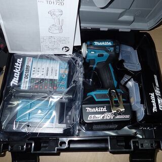 札幌 makita マキタ 18V 充電式インパクトドライバ TD172DRGX ブルー 新品現状渡し