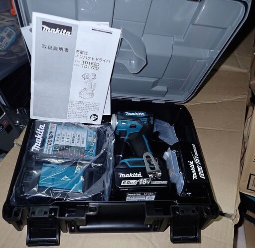 札幌 makita マキタ 18V 充電式インパクトドライバ TD172DRGX ブルー  