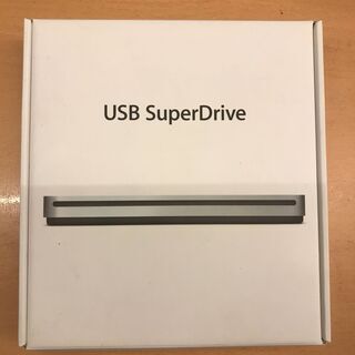 【ネット決済・配送可】Apple純正　usb super drive