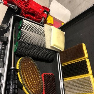 スキーのホットワックス一式