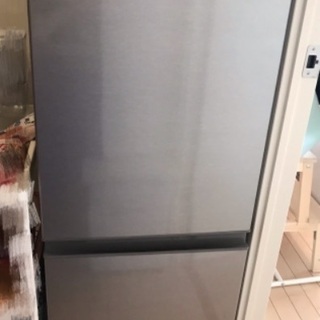 【ネット決済】AQUA AQR-13J 126L 冷凍冷蔵庫 シルバー