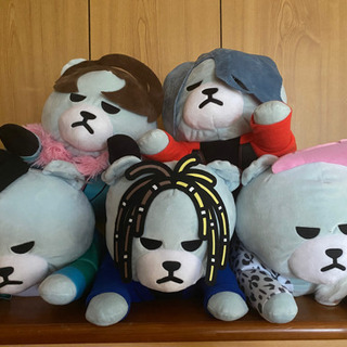 BIGBANG KRUNK 超BIG寝そべりぬいぐるみ