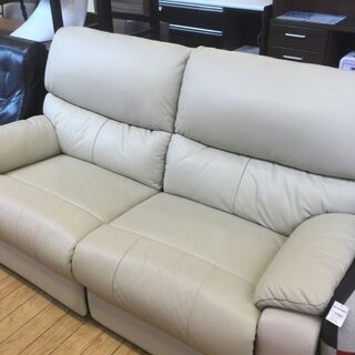 ﾆﾄﾘ 電動ﾘｸﾗｲﾆﾝｸﾞｿﾌｧｰ ｱｲﾎﾞﾘｰ 【ﾄﾚﾌｧｸ桶川店】 - 2人掛けソファ 