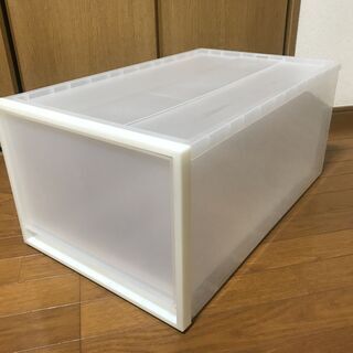 【ネット決済】MUJI　無印良品　クローゼットケース引出式  （３個）