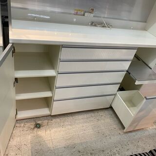 愛品館 江戸川店】パモウナ キッチンボード キッチン収納 ID:159 