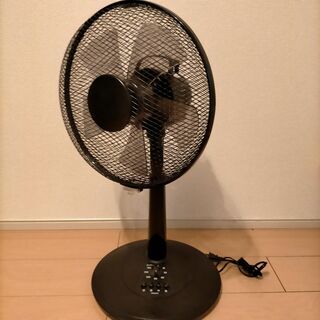 【ネット決済】扇風機　ブラック