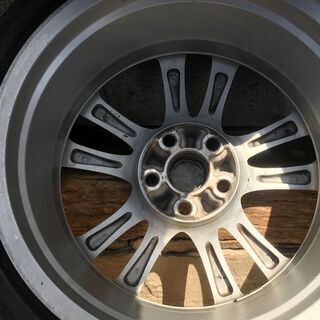 Y　販売済み　レクサス IS GSE21 Ver.S 純正18inアルミ[高級タイヤ BS ポテンザ S001] 補修塗装 美品
