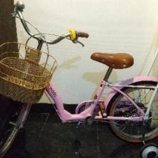 可愛い ピンクの自転車 18インチ a.n design works