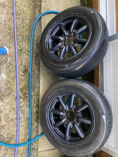 ブラックレーシング14インチ 6.5j