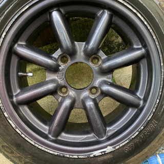 ブラックレーシング14インチ 6.5j