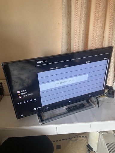 新品同様 液晶テレビ 40型 東芝 レグザ 外付けhdd対応