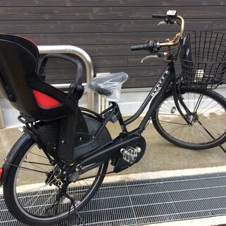 地域限定送料無料　ブリヂストン　ハイディビー　HYDEE　新基準　8,1AH　子供乗せ　黒　ギュット　ラフィーニ　神戸市　電動自転車 地域限定送料無料 ブリヂストン ハイディビー HYDEE 新基準 子供乗せ 8