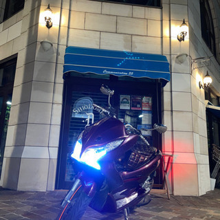 ホンダPCX125 ワインレッドフルカスタム