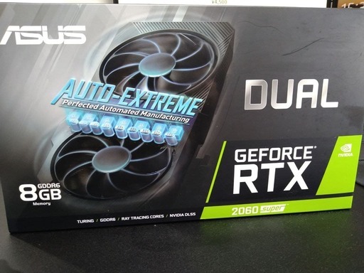 PCパーツ ASUS DUAL RTX-2060 super