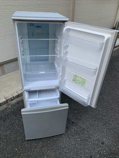 配送無料当日配送‼️ SHARP 167L 冷蔵庫  プラズマクラスター搭載　洗濯機　も出品✨　大阪　兵庫　京都　奈良✨