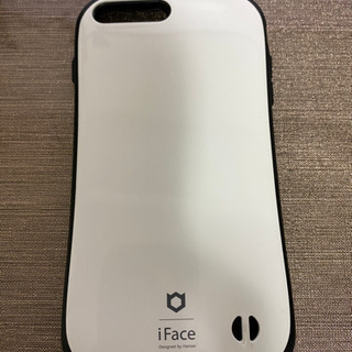 iPhone8plus用ケース　IFace　白　アイフェイス  中古品