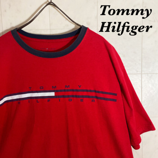 【人気デザイン!!】トミーヒルフィガー ビッグロゴ Tシャツ TINO Tee