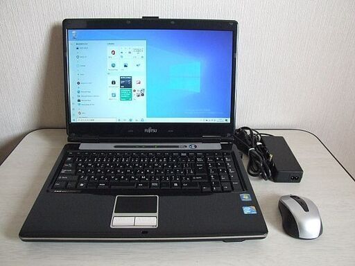高速SSD120GB搭載　Fujitsu FMV-BIBLO NF/E55 ノートパソコン （3775）