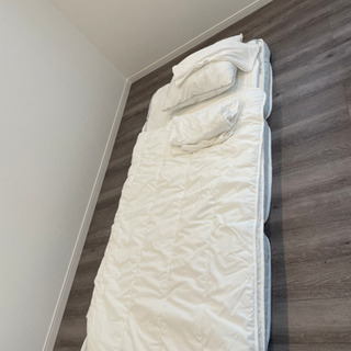 IKEA 寝具セット　三つ折りマットレス　新品同様