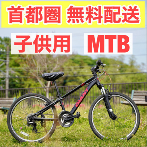 首都圏無料配送⭐️子供用⭐ GIANT SNAP24 アルミ 24インチ 135-150