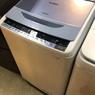 ☆中古 激安！！ HITACHI 洗濯機 8Kg BW-V80A 2016年製 家電 DD009 