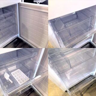 SHARP SJ-PD27C-W 2017年製　ホワイト　2ドア　プラズマクラスター　271L　キッチン　料理　住まい