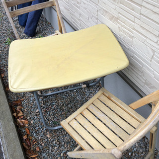 折り畳み椅子テーブルセット