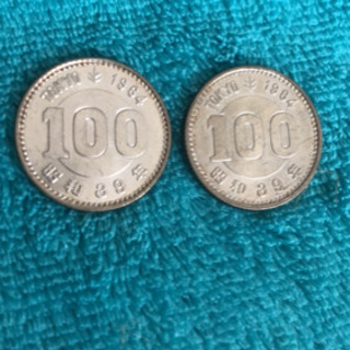 東京オリンピック記念 100円銀貨 昭和39年(1964) 美品
