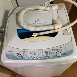【無料】洗濯機 6kg