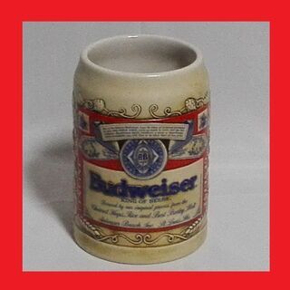 Budweiser Vintageのビアマグ