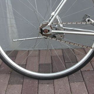 ピストバイク　700×28ｃ　フリーギア　管理NO.20210429-4 