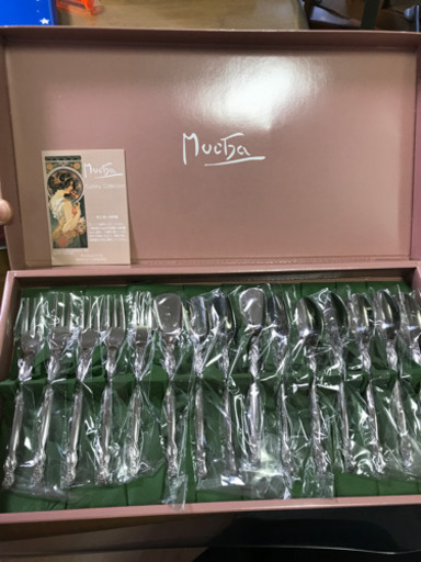 ※取引中※ ミュシャ　カトラリーセット　15本入　※新品未使用