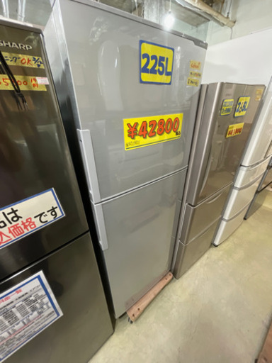 シャープ冷蔵庫225L18年製　訳ありの為お値引き中　52904