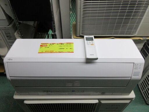 K02270　富士通　中古エアコン　主に14畳用　冷4.0kw／暖5.0kw