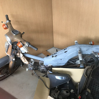 連休中値引きします。行灯カブ70   レストア出来る方　いかがですか？ 連休中値引きします。行灯カブ70 レストア出来る方 いかがですか？