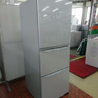 ID 967844  東芝　340L　2014年製　GR-E34N（SS）キズ有