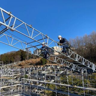 建設現場での組み立て・解体作業 ☆未経験大歓迎☆ 研修充実！日払...