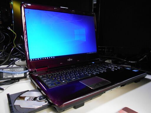 ノートパソコン 富士通 LIFEBOOK Windows10 64Bit CPU i5-430M メモリ4GB HDD500GB