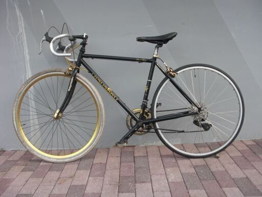 即決 ☆大阪西淀 レイチェルプラス クロモリ 700C 14段 ロードバイク Rauchell+ R+713 GolDragon 中古 自転車 o21