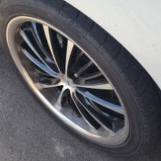 値下げしました。20インチホィール レイズ blackfleet V350