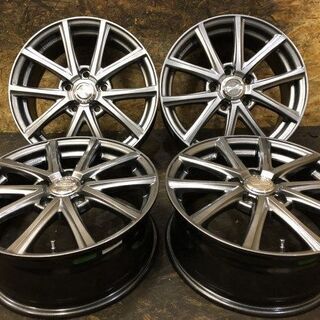 新品 BLEST EUROMAGIC ブレスト ユーロマジック 社外ホイール 16インチ 4本 6.5J5HPCD114.3+48　(VVT175) クレジットカード QR決済可能
