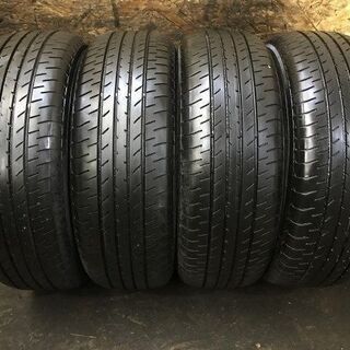 YOKOHAMA BluEarth E51 225/60R17 17インチ 夏タイヤ 4本 2016年製 アルファード ヴェルファイア フォレスター等　(TE521) クレジットカード QR決済可能