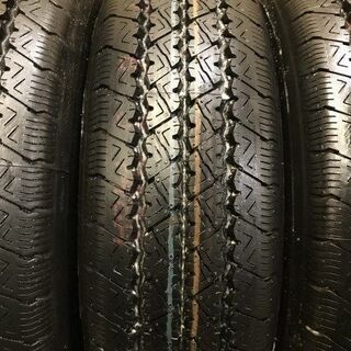 新車外し 2020年製 BS V-STEEL RIB 265 205/70R17.5 115/113L LT 17.5インチ トラックタイヤ 夏タイヤ 6本 (TU100) クレジットカード QR決済可能