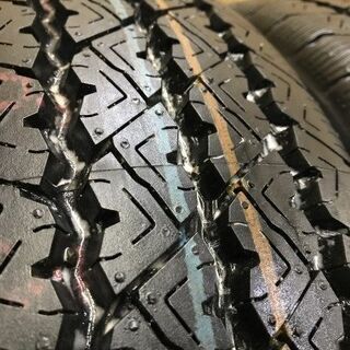 新車外し 2020年製 BS V-STEEL RIB 265 205/70R17.5 115/113L LT 17.5インチ トラックタイヤ 夏タイヤ 6本 (TU100) クレジットカード QR決済可能