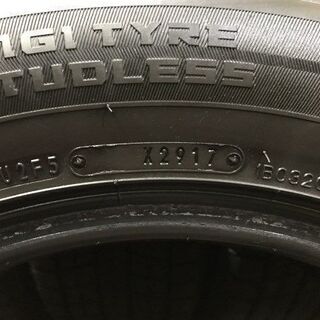 DUNLOP WINTER MAXX SJ8 225/65R17 17インチ スタッドレス 4本 2017年製 バリ溝 ハリアー CR-V CX-5 RAV4等　(TD452) クレジットカード QR決済可能