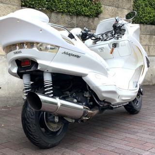 大人気オールホワイトカラー‼︎ 【YAMAHA マジェスティ】LEDレインボー‼︎