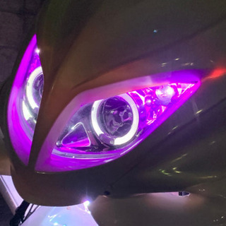 大人気オールホワイトカラー‼︎ 【YAMAHA マジェスティ】LEDレインボー‼︎