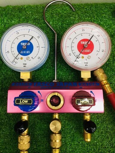 タスコ TA140B ゲージマニホールド【リライズ野田愛宕店】【店頭取引限定】【中古】【管理番号：IT137IG6N51E】 タスコ TA140B ゲージマニホールド【リライズ野田愛宕店】【店頭取引